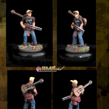 Gallup,Zombie Survivor by belminiart