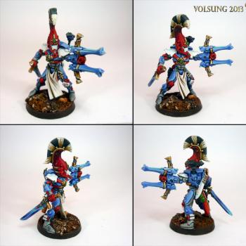 Eldar Dire Avenger Exarch by -Volsung-