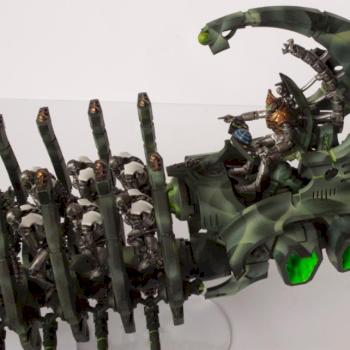 Necron Doomsay Cannon Pilot by Kenderus