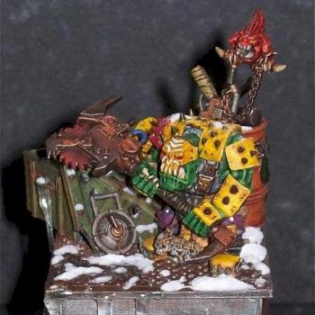 Bad Moon Ork by Harlequin´s laughter