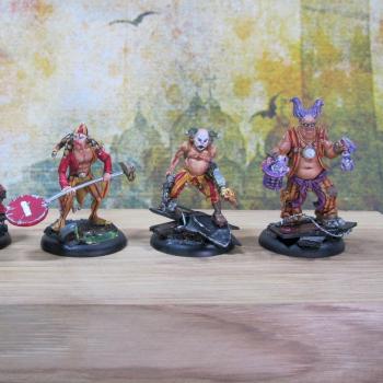Group of Jokers for the game : Eden by Taban Miniatures by thepanther