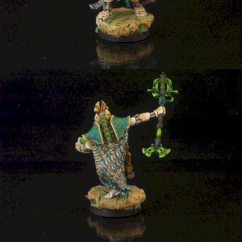 Necron overlord by bilorca