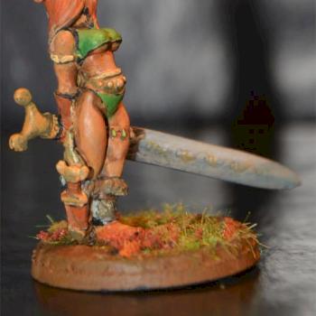 Nemain, Sword Maiden by peta