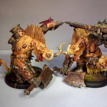 Two War Hogs - Minions/Hordes by Faitek
