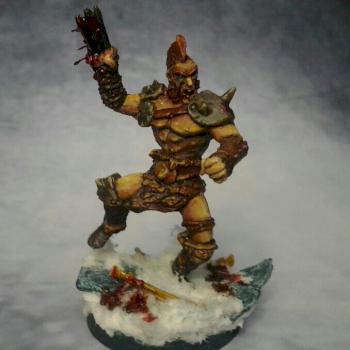 Berserker for my Norse Blood Bowl Team by Teufane