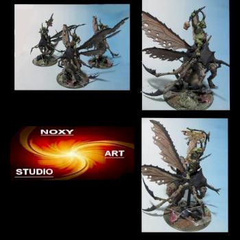 Drone de nurgle// Plague Drone by noxyren