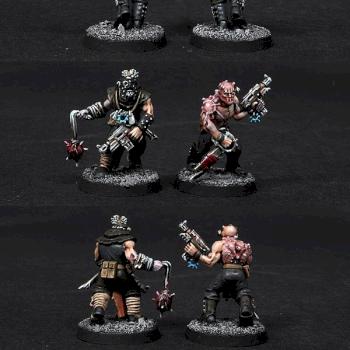 Chaos Cultists with Autopistols by BloodyBeast.com