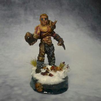 A Star Player for my Norse Blood Bowl Team by Teufane