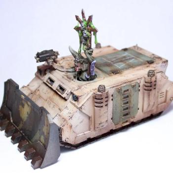 Death Guard Rhino by HellfireQC