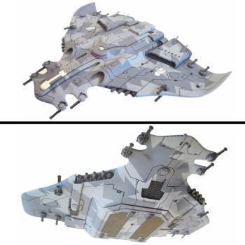 Tau Manta (Aeronautica Imperialis) by Shi Vral