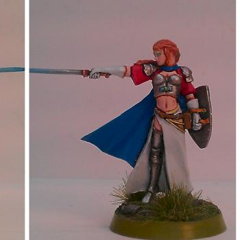 Adriana the Paladin by flemmo