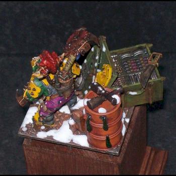 Bad Moon Ork by Harlequin´s laughter