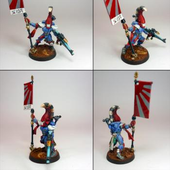 Eldar Dire Avenger Standard Bearer by -Volsung-