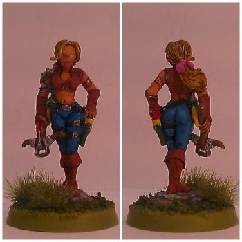 Rebecca the Rogue...used to be a thief but got upgraded! by flemmo