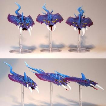 Screamers of Tzeentch by Lethe
