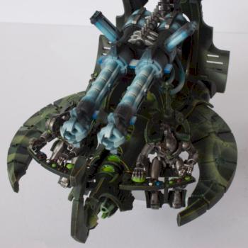 Necron Annihilation Barge by Kenderus