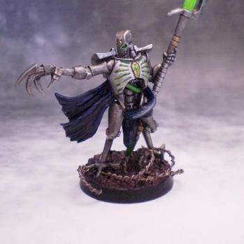 Necron Lord converted by jarvax