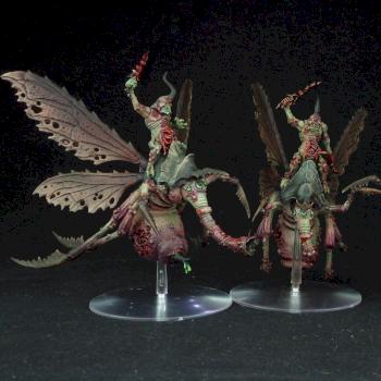 Plague Drones of Nurgle by medows