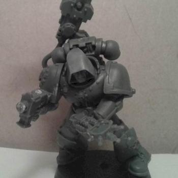 scratchbuild Techmarine WIP by labrad