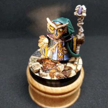 Owl Mage by hithwen