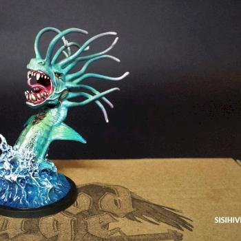 Blood Rage - BLR-001 - SEA SERPENT by Sisihive