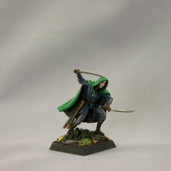Male dark elf warrior by Apaulcolypse