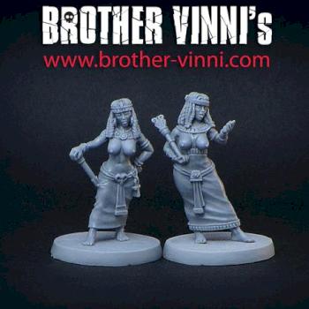 Egyptian Girls by Brother Vinni