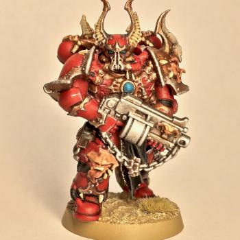 Chosen Chaos Space Marine (1) by adindaclub