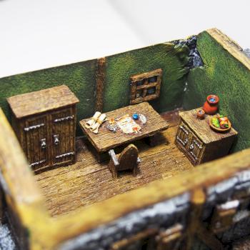 Cottage inside from Tabletop World by Hrothgar Studio