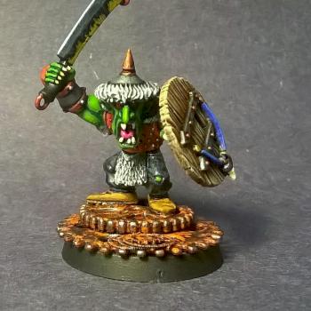 Goblin War Boss by mikecarrero
