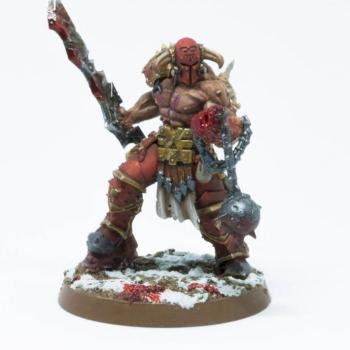 Chaos Slaughterpriest by Guybrush Treepwood