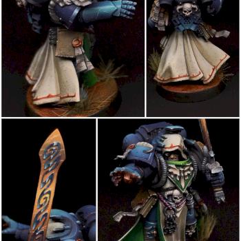 Warhammer 40k Dark Angels Dark Vengeance LIBRARIAN by Scarlet&amp;Sable