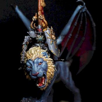 Chaos Lord on Manticore by 4K_