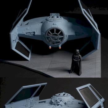 Bandai Star Wars 1:72 Scale Tie Advanced by Raymond