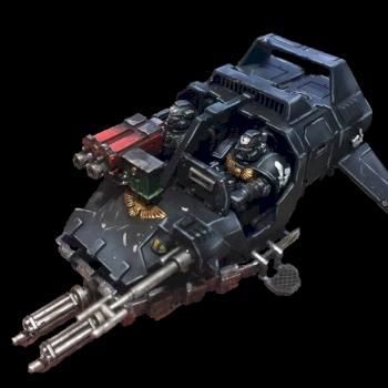 Ravenwing Land speeder by Pahaere