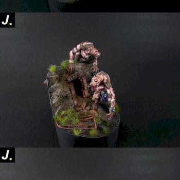 Skin Wolves Diorama by Just.PS