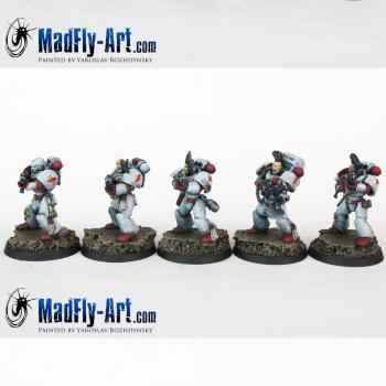 White Scars Squad by MadFlyArtStudio