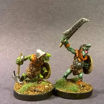 03776: Cave Goblin Warriors by mikecarrero