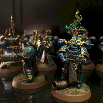 Thousand Sons Rubric Marines by rastapaint