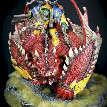Warboss on MawKrusha by MaligatorK9