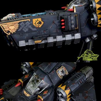 Stormfang Gunship by Mad Crow Studio