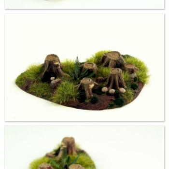 Tree Stumps by Tabletop-Lenny