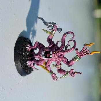 Pink Horror, Plastic, Warhammer Quest: Silver Tower by Mozzastryl