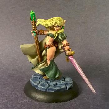 02967: Alastriel, Elf Sorceress by mikecarrero