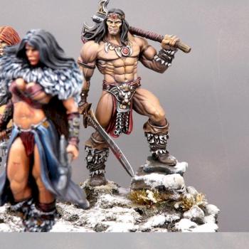 Conan, Sonja and Belit by RAFF