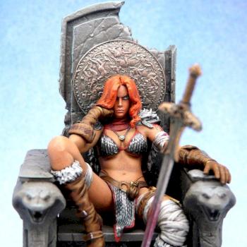 Red sonja she devil with a sword by RAFF