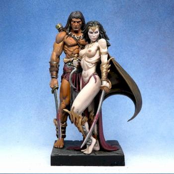 Conan and Bêlit by RAFF