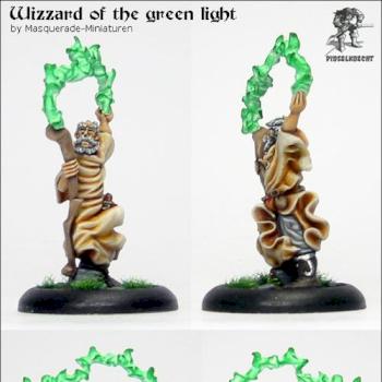 Wizzard of the green light by Pinselknecht