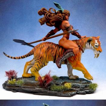 The tiger warrior by RAFF