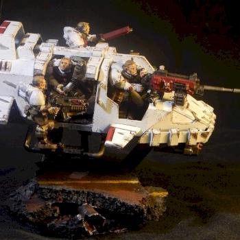 White Scars Scout Speeder by Getzome